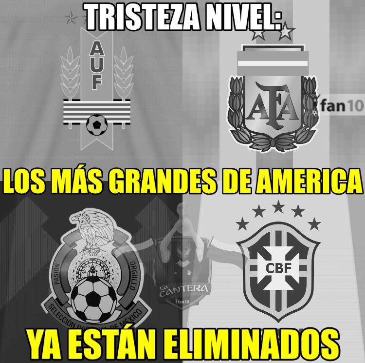 Memes del Brasil vs. Bélgica de Cuartos de Final