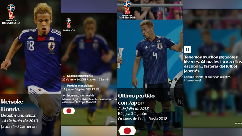 Las leyendas que se retiraron en Rusia 2018