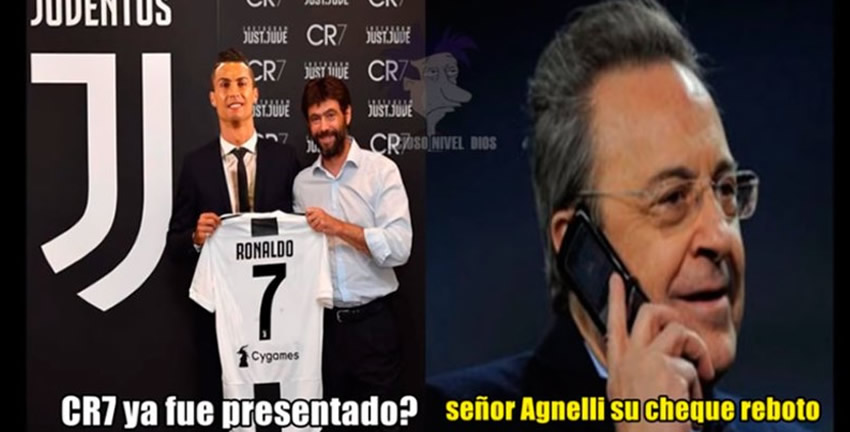 Cristiano se va del Real Madrid, solo queda limpiar las lágrimas con unos memes