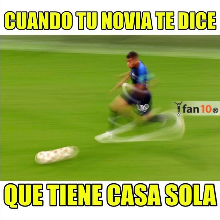 Memes del Francia vs. Bélica de Rusia 2018