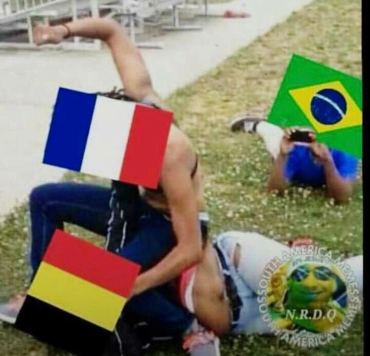 Memes del Francia vs. Bélica de Rusia 2018