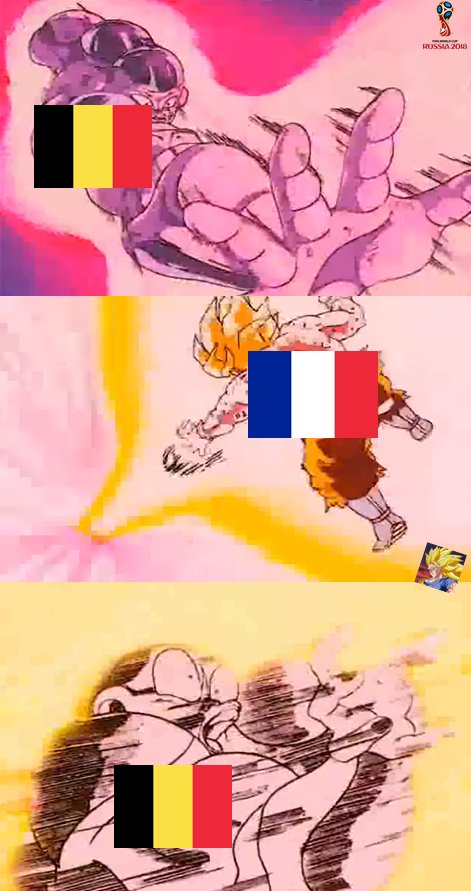 Memes del Francia vs. Bélica de Rusia 2018