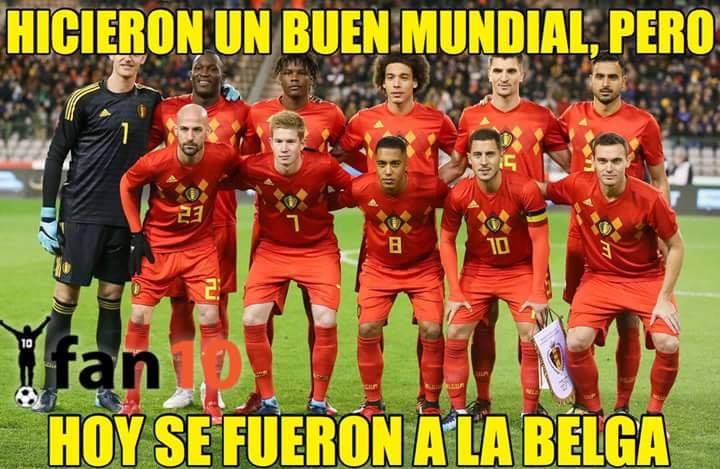 Memes del Francia vs. Bélica de Rusia 2018