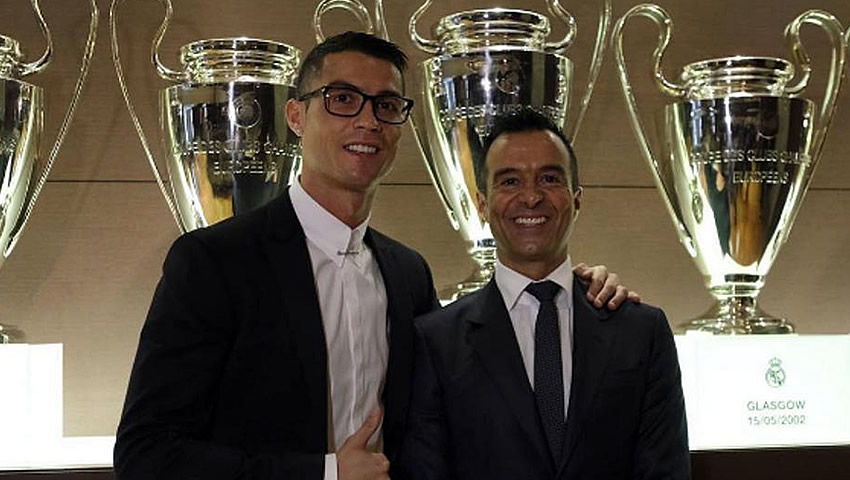 Jorge Mendes, el hombre clave en la llegada de Cristiano. 