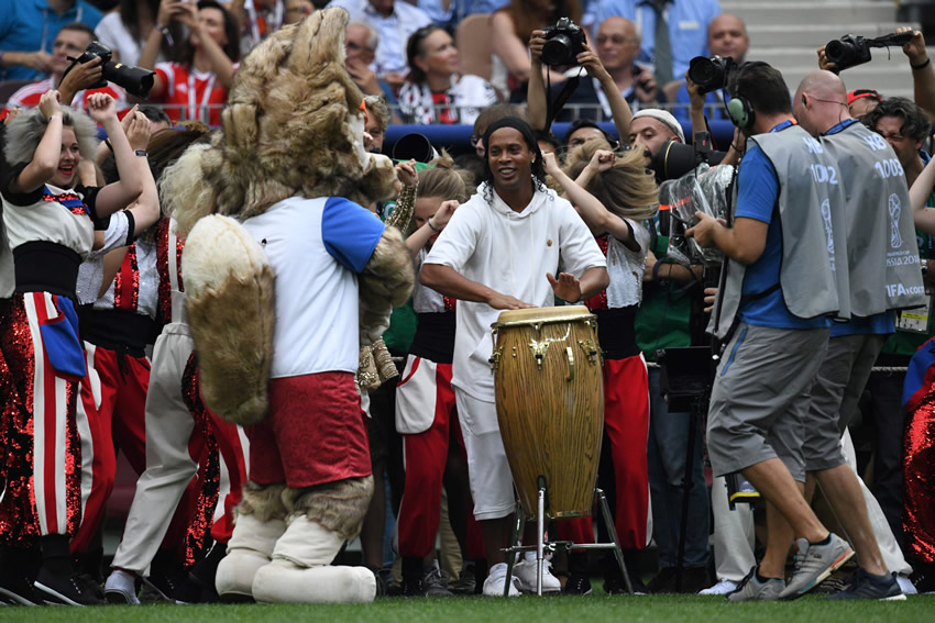 Las mejores imágenes de cierre de la Copa del Mundo Rusia 2018.