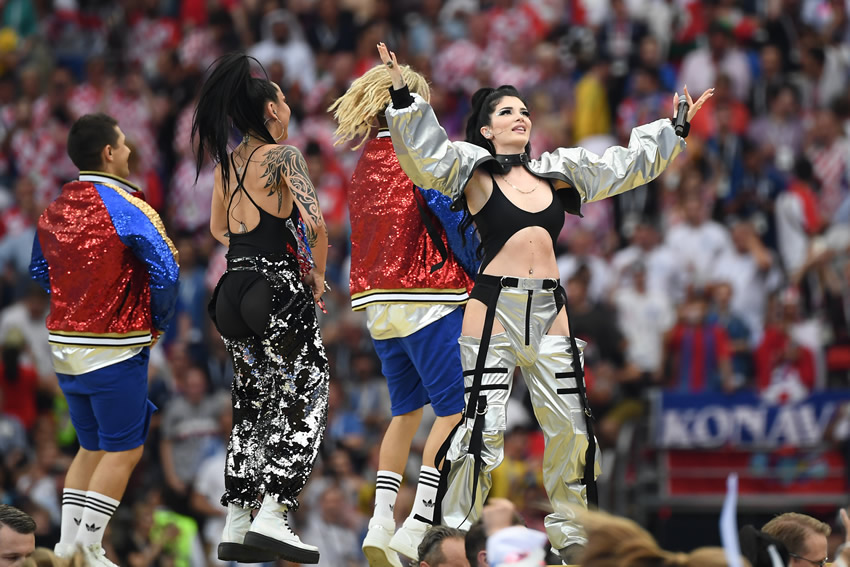 Las mejores imágenes de cierre de la Copa del Mundo Rusia 2018.