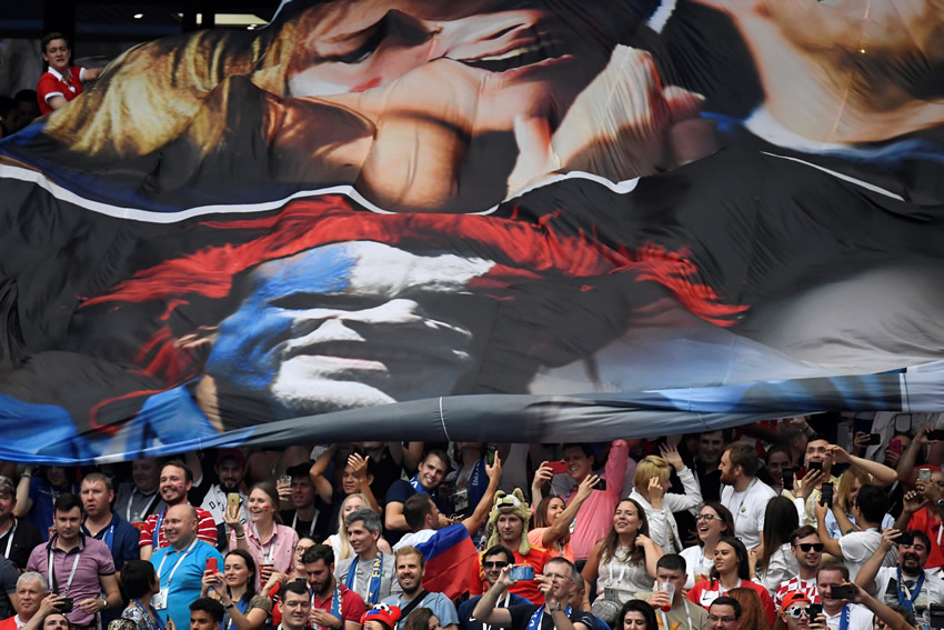 Las mejores imágenes de cierre de la Copa del Mundo Rusia 2018.