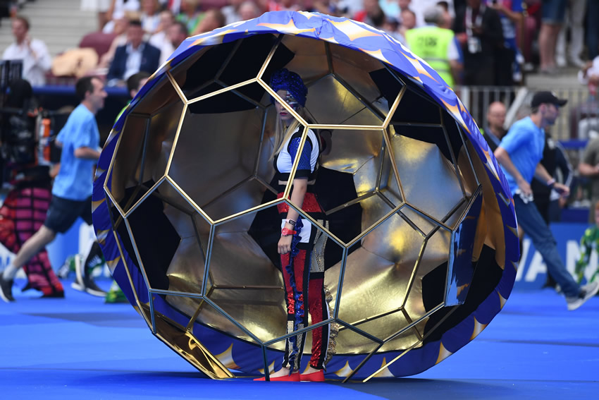 Las mejores imágenes de cierre de la Copa del Mundo Rusia 2018.