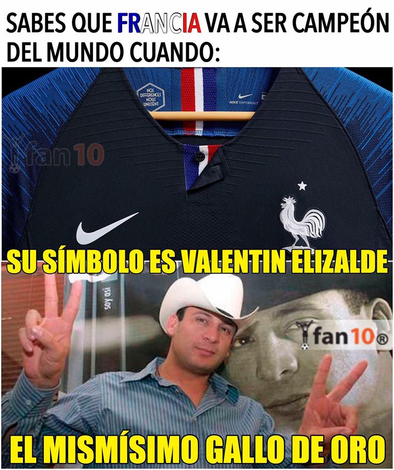 Memes del Francia vs. Croacia del Mundial de Rusia 2018