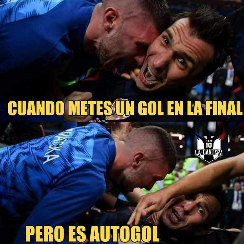 Memes del Francia vs. Croacia del Mundial de Rusia 2018