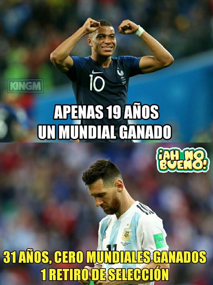 Memes del Francia vs. Croacia del Mundial de Rusia 2018