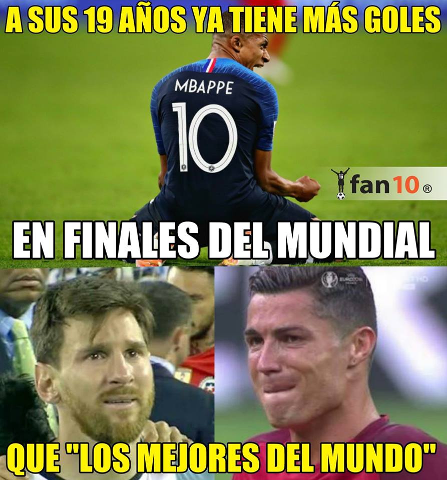 Memes del Francia vs. Croacia del Mundial de Rusia 2018