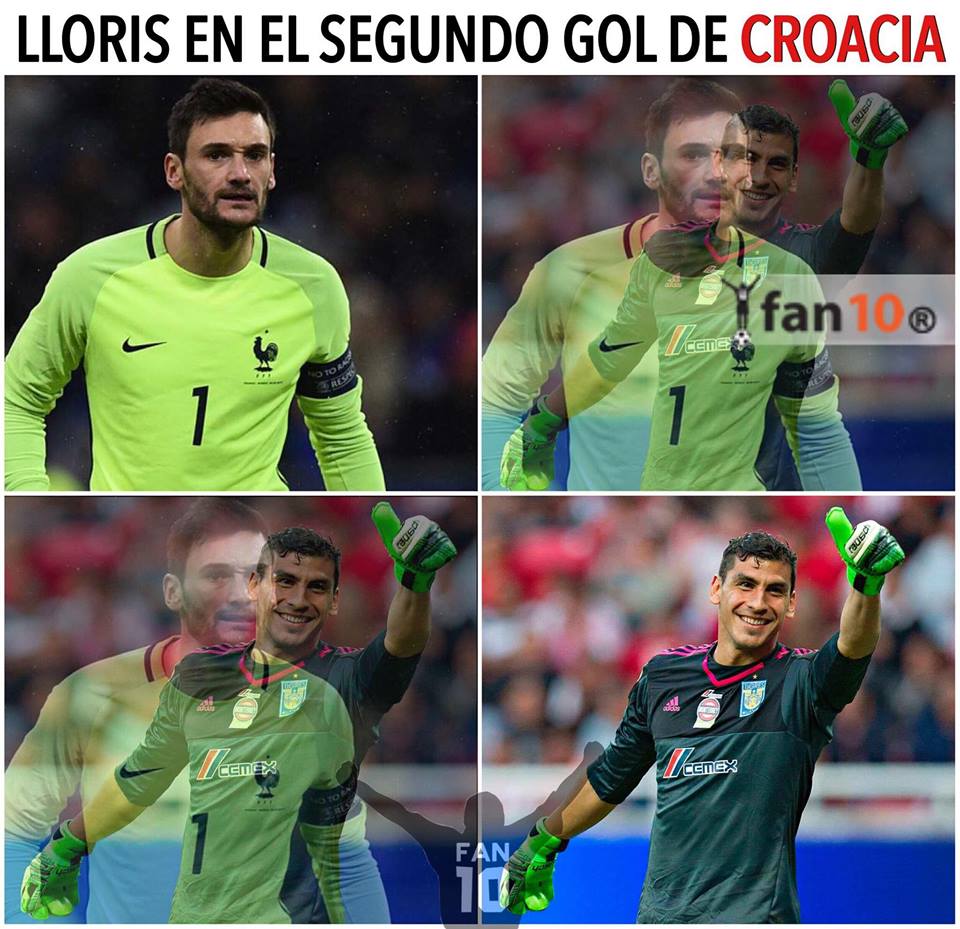 Memes del Francia vs. Croacia del Mundial de Rusia 2018