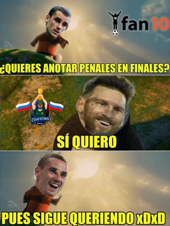 Memes del Francia vs. Croacia del Mundial de Rusia 2018