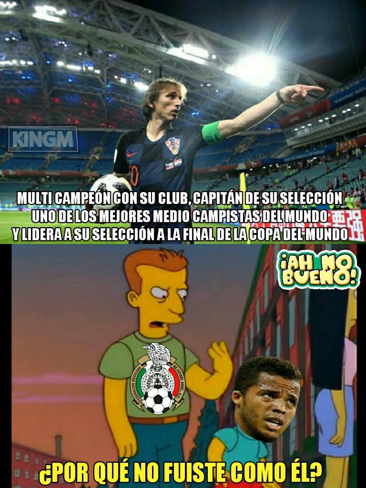 Memes del Francia vs. Croacia del Mundial de Rusia 2018