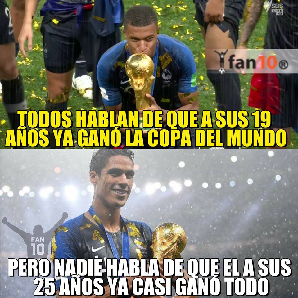 Memes del Francia vs. Croacia del Mundial de Rusia 2018