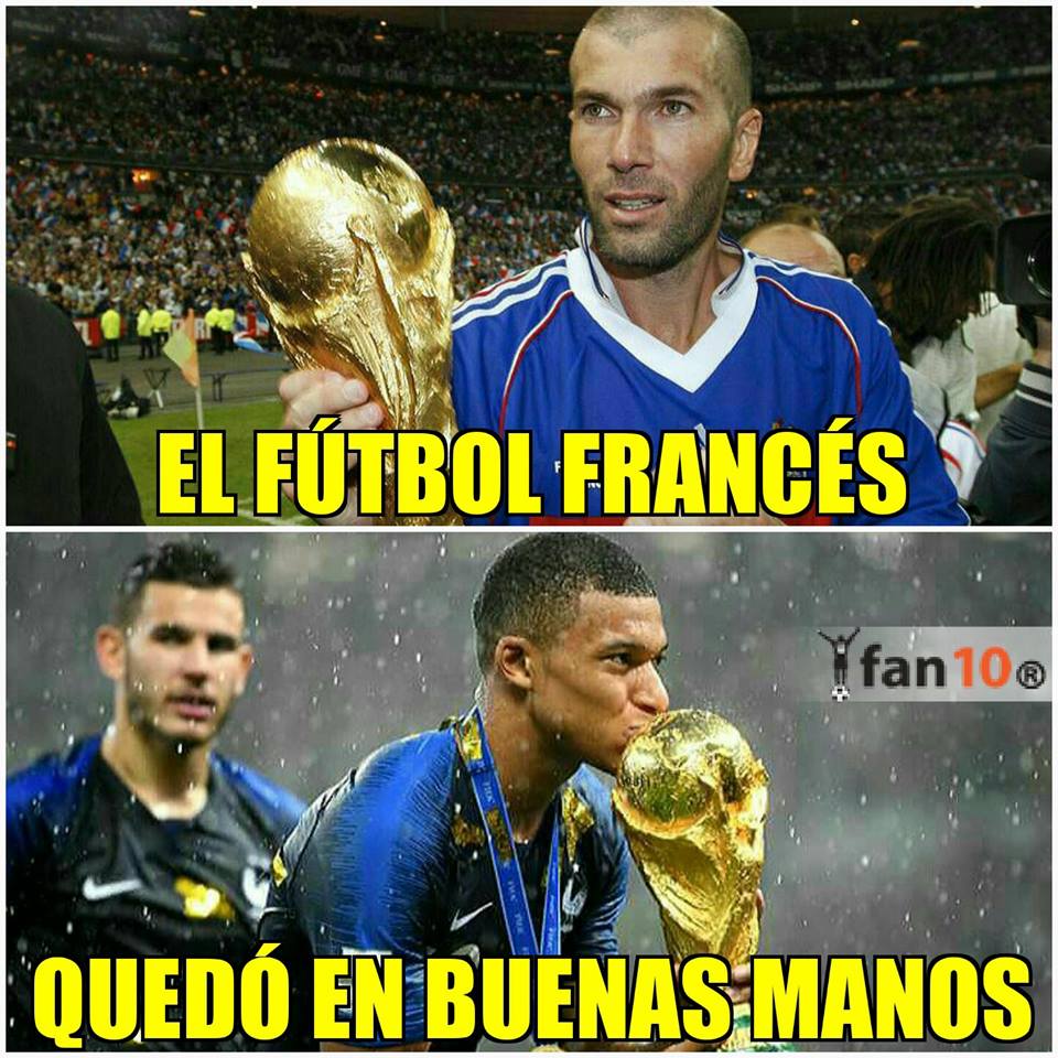 Memes del Francia vs. Croacia del Mundial de Rusia 2018
