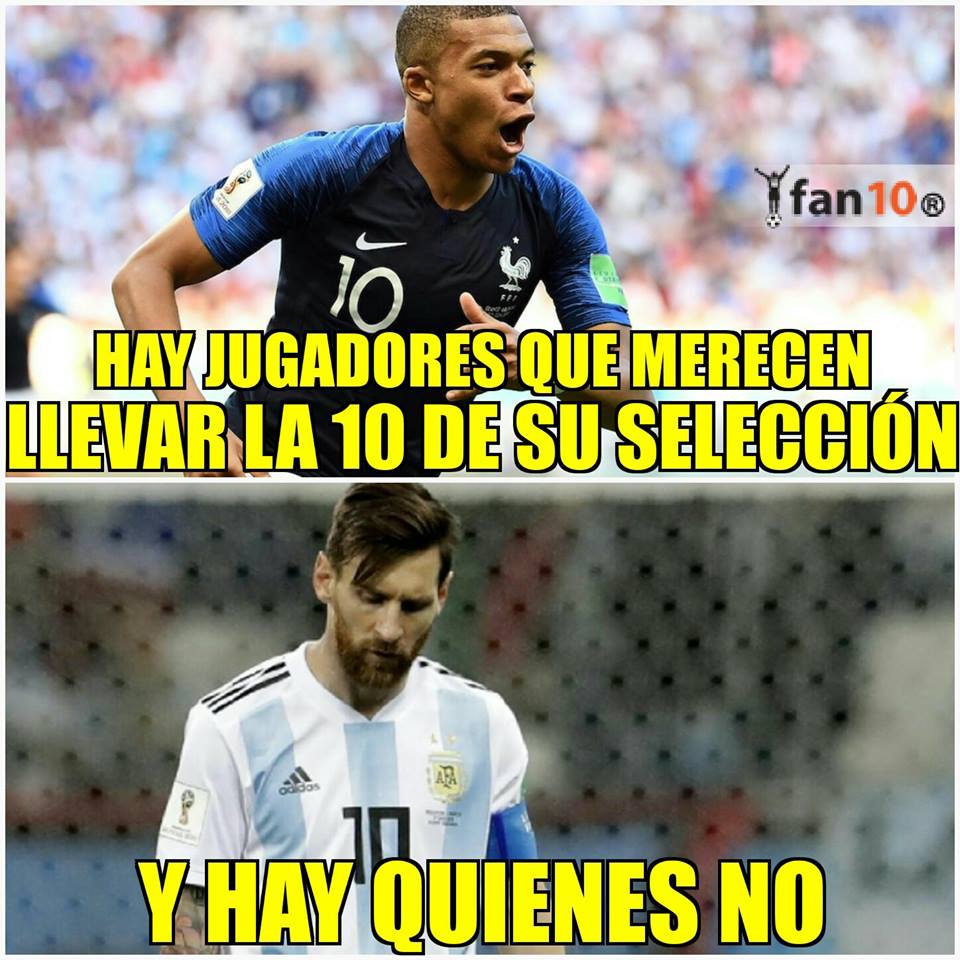 Memes del Francia vs. Croacia del Mundial de Rusia 2018