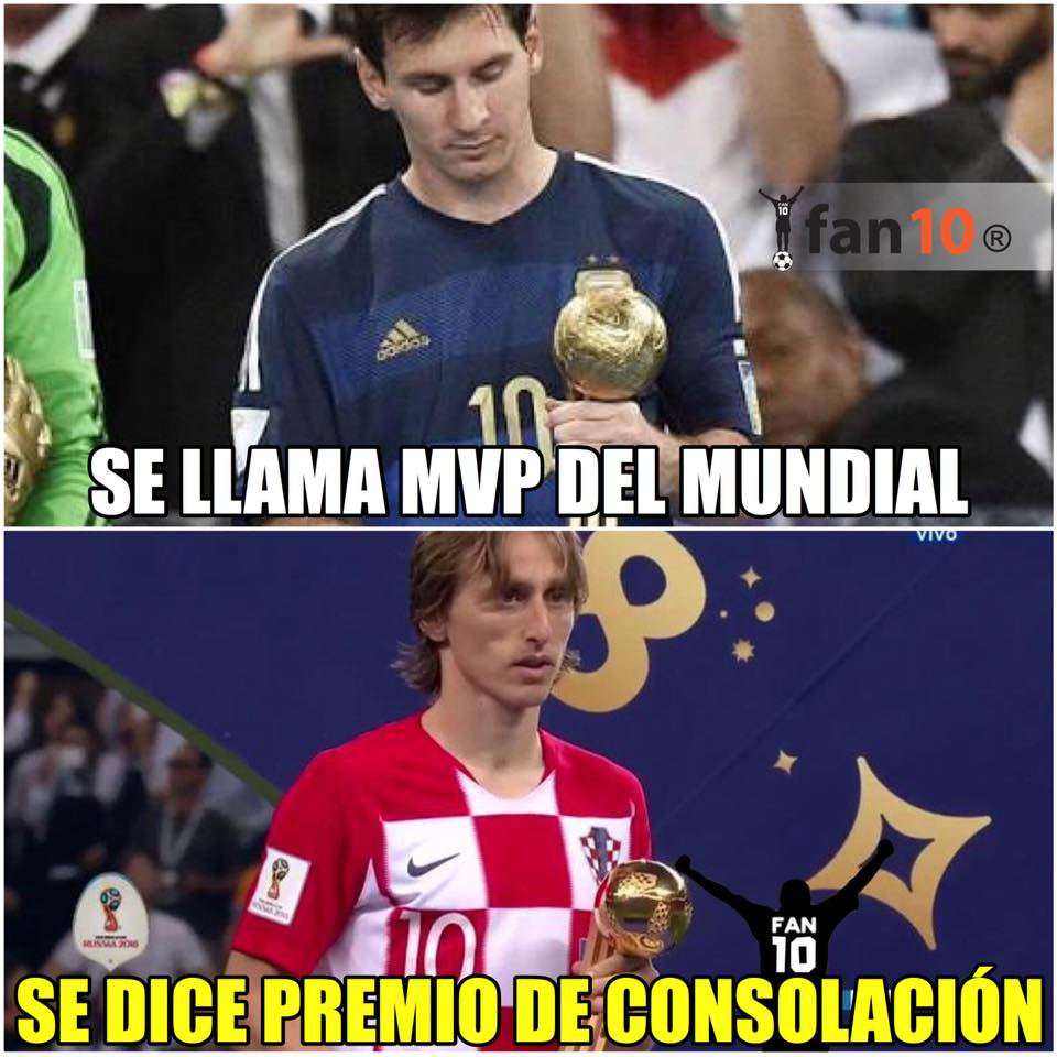 Memes del Francia vs. Croacia del Mundial de Rusia 2018