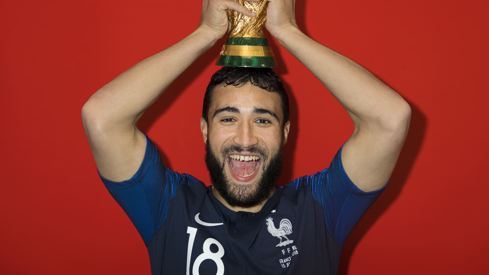 La sesión oficial de fotos FIFA con Francia y la Copa del Mundo 2018