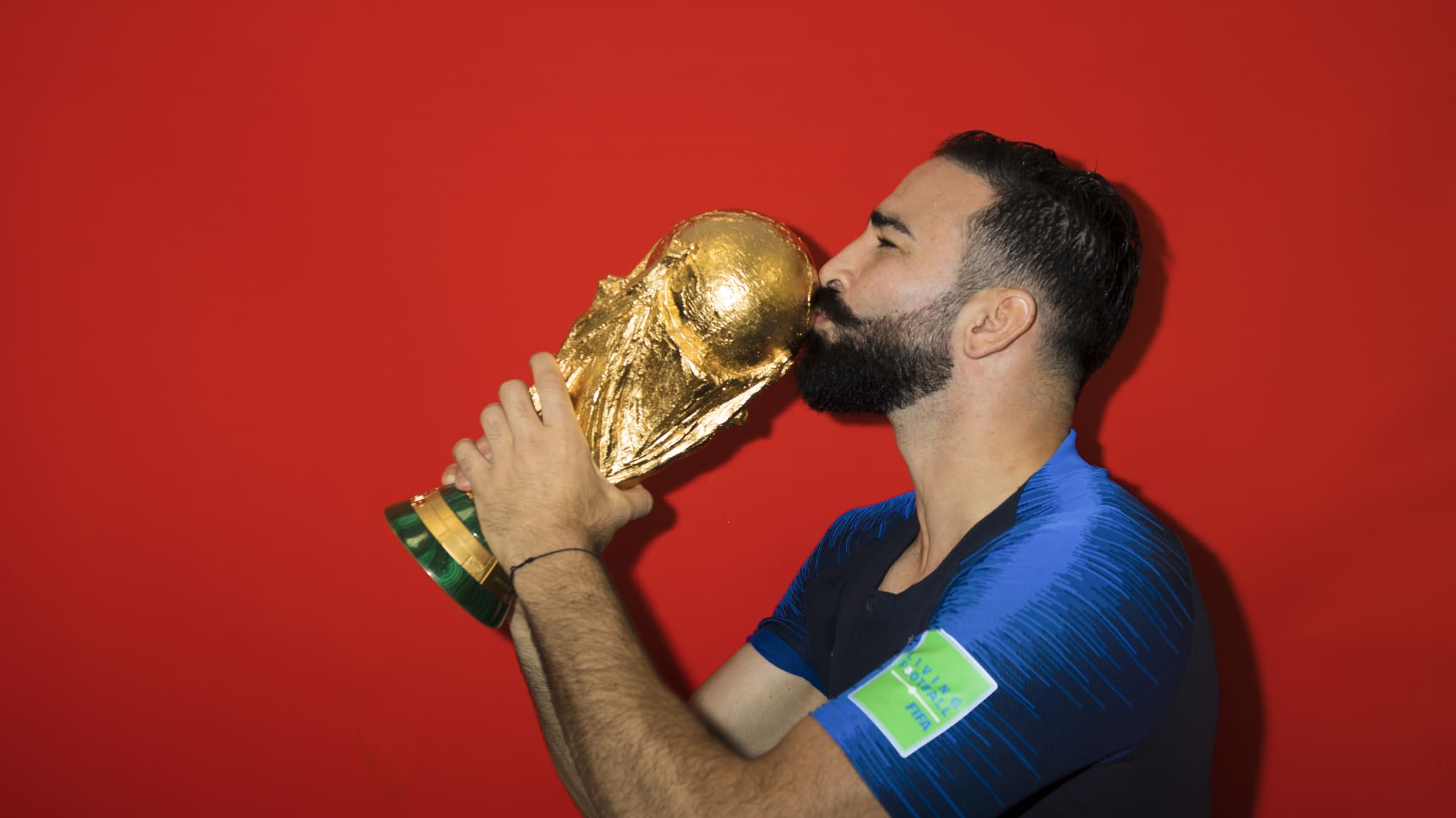 La sesión oficial de fotos FIFA con Francia y la Copa del Mundo 2018