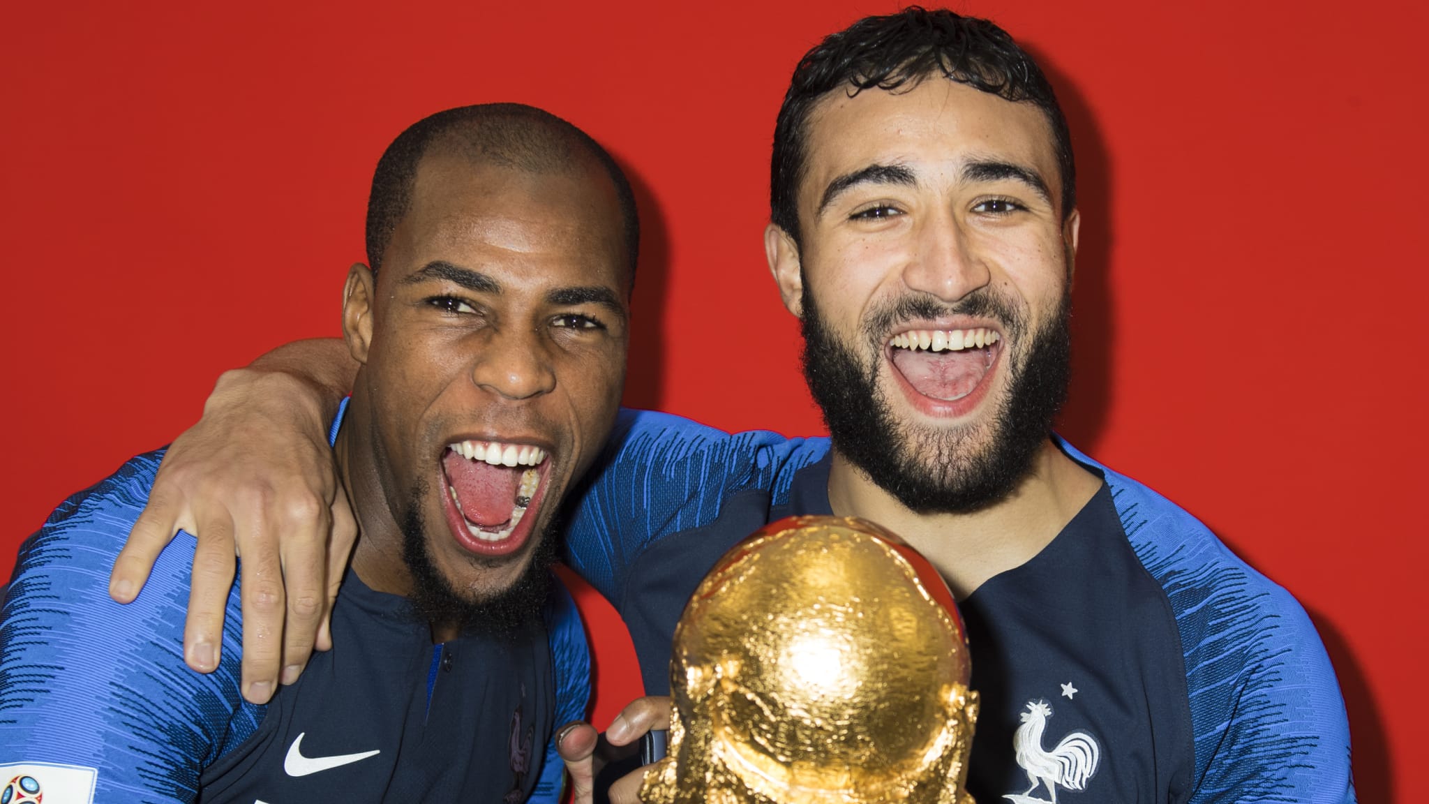 La sesión oficial de fotos FIFA con Francia y la Copa del Mundo 2018