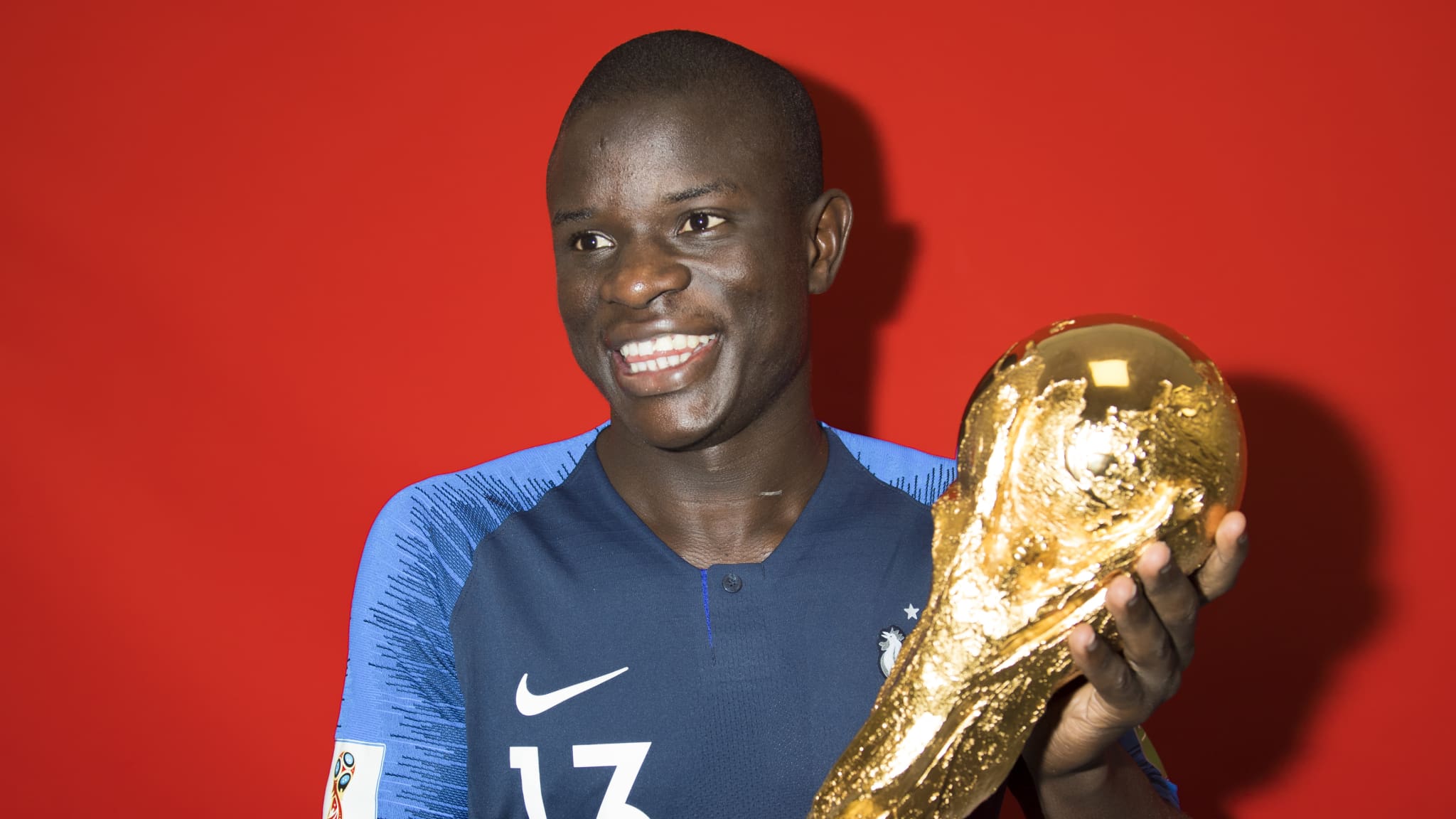 La sesión oficial de fotos FIFA con Francia y la Copa del Mundo 2018