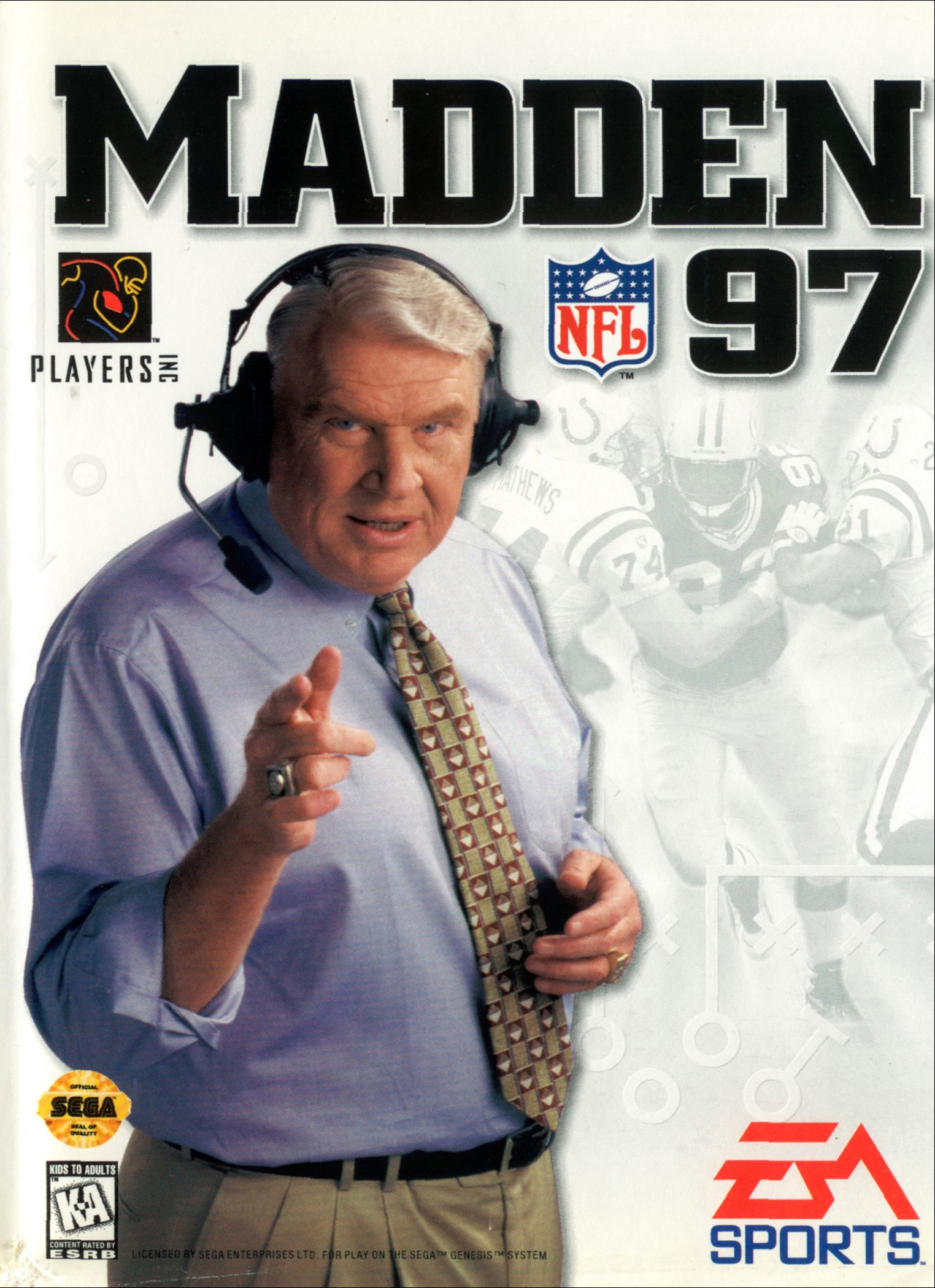 Todas las portadas en la historia de Madden