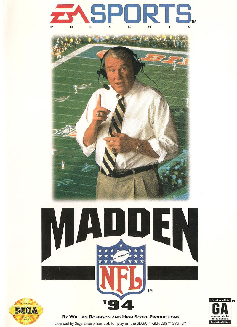 Todas las portadas en la historia de Madden