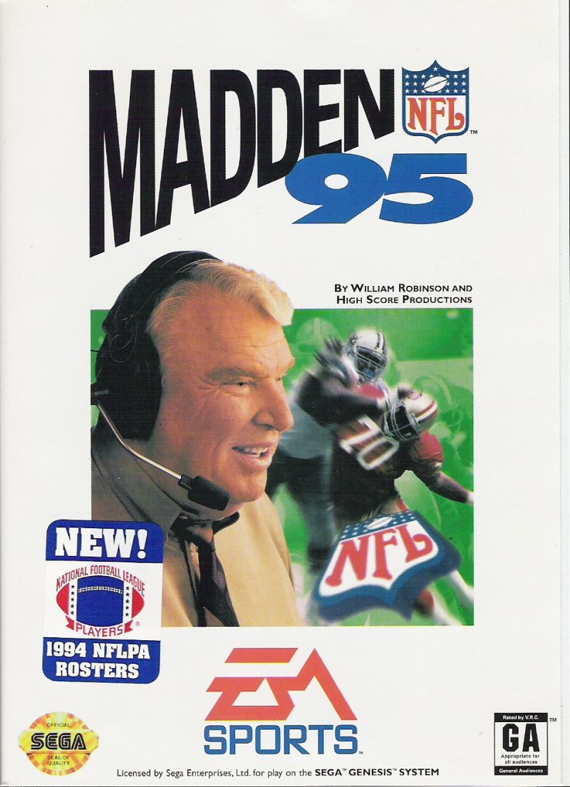 Todas las portadas en la historia de Madden