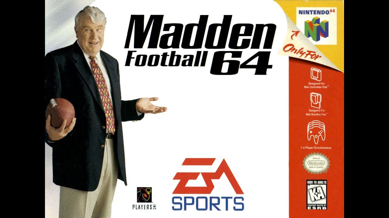 Todas las portadas en la historia de Madden