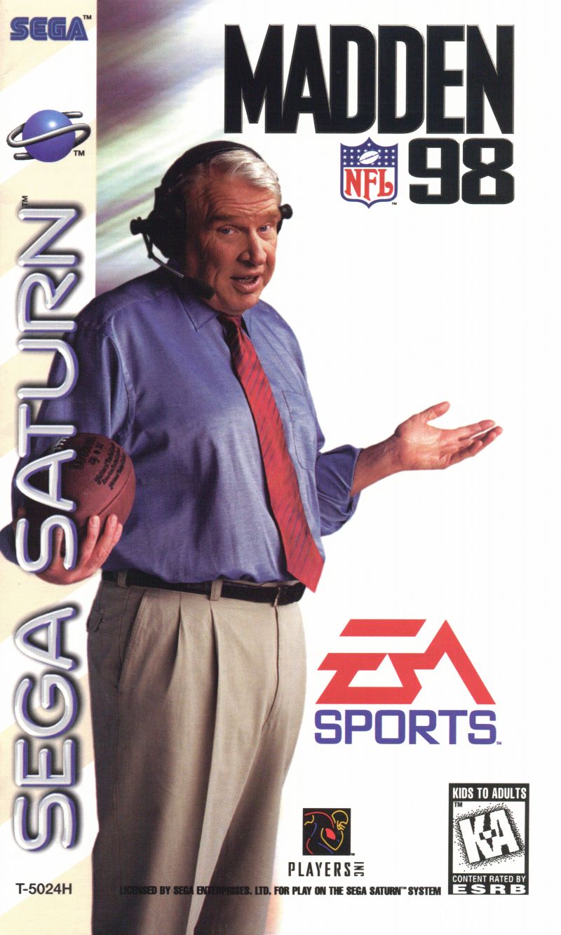 Todas las portadas en la historia de Madden