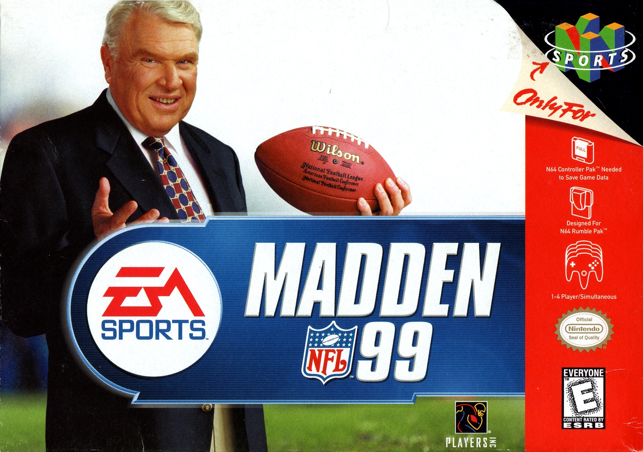 Todas las portadas en la historia de Madden