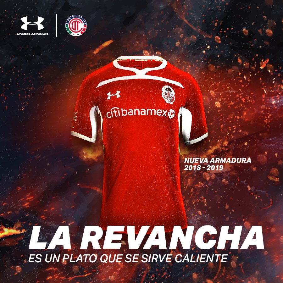 Toluca dio a conocer su uniforme para el Apertura 2018