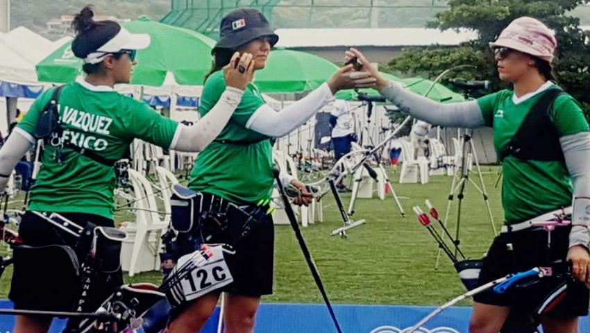 Mexicanas vencen a anfitrionas en tres sets con un total de 172 puntos. 
