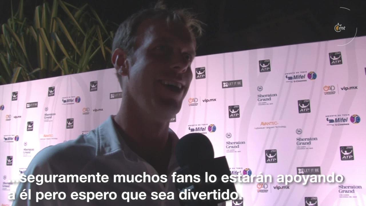 El campeón Querrey siente que no tendrá el apoyo de los fans