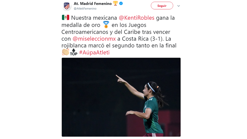 México celebra al Tri Femenil por oro en Barranquilla