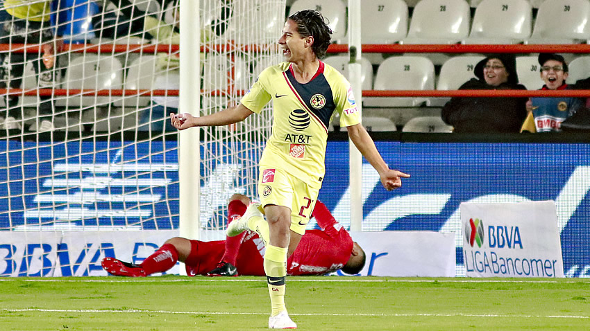 Lainez se estrenó como goleador en la Jornada 3.