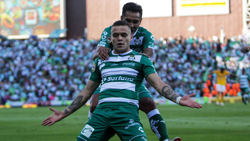 Santos vs Tigres, las mejores imágenes del partido en el Corona TSM