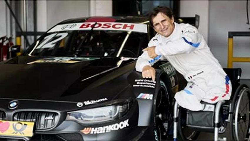 Alex Zanardi volverá a conducir un auto
