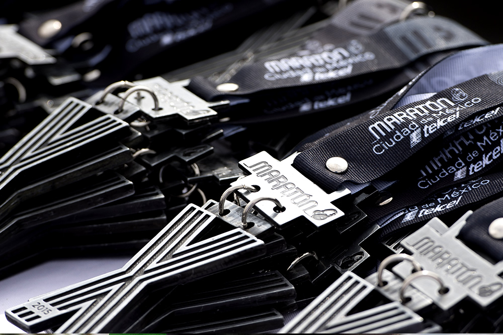 Las Playeras y Medallas del Maratón CDMX