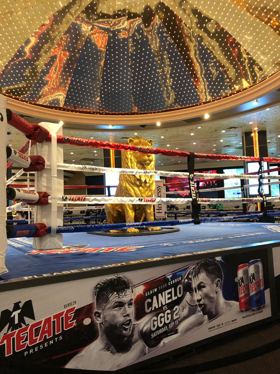 Un ambiente muy mexicano en Canelo vs. Golovkin