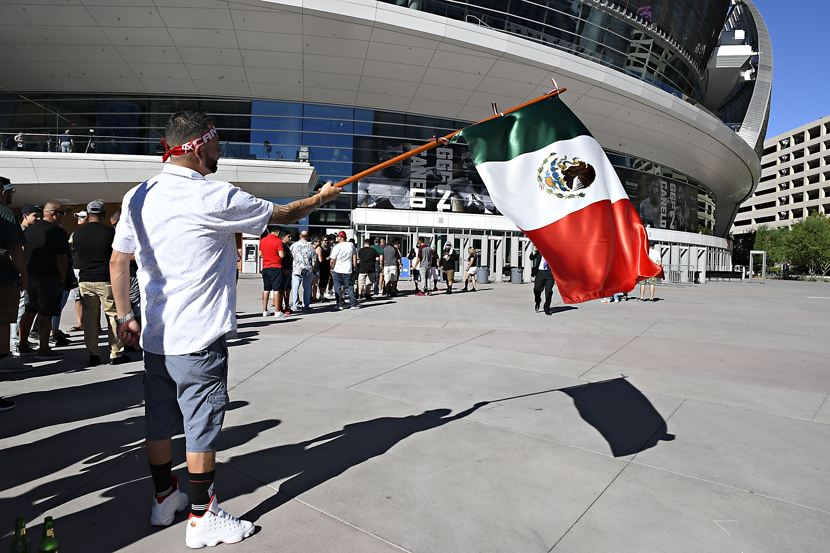 Un ambiente muy mexicano en Canelo vs. Golovkin