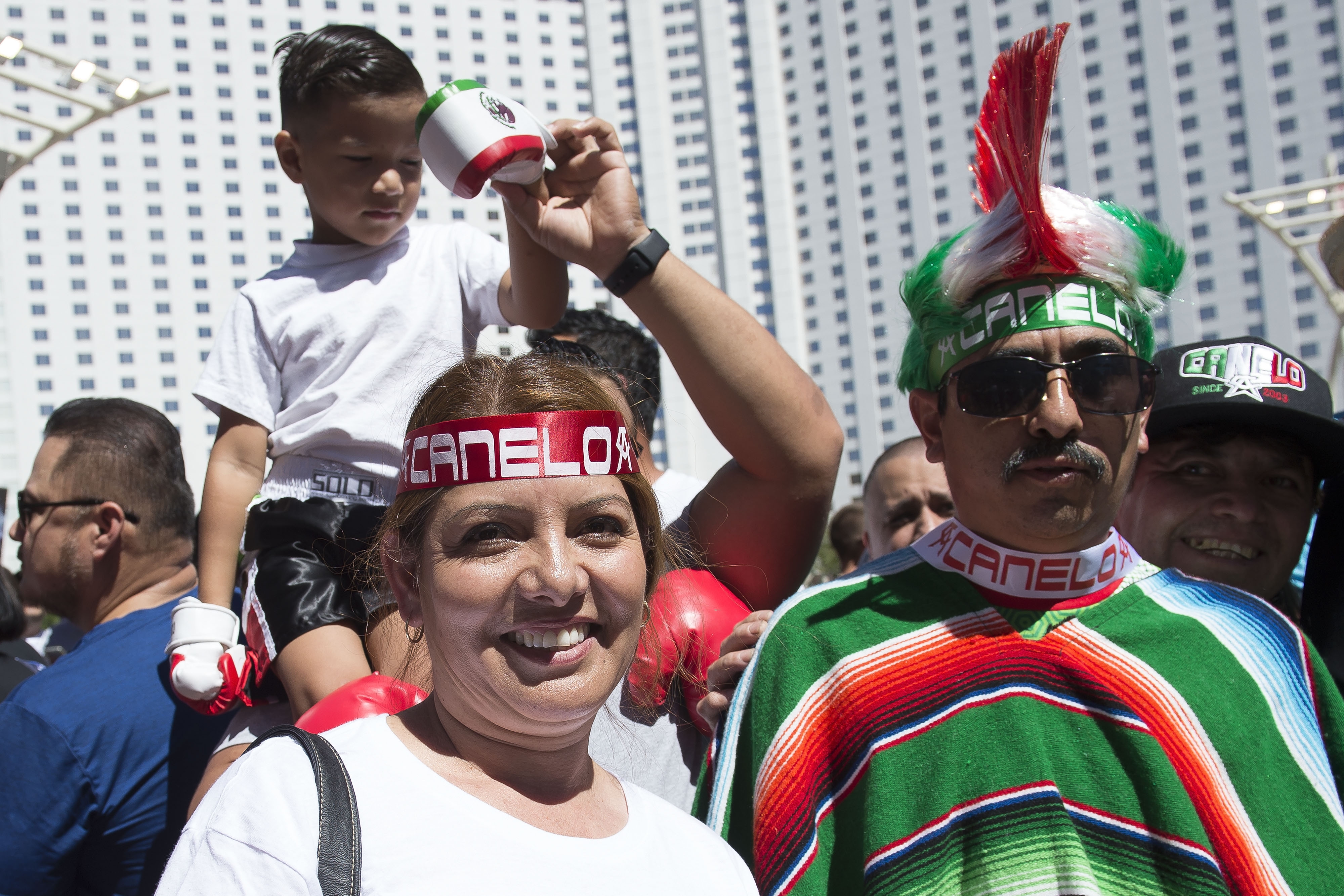 Un ambiente muy mexicano en Canelo vs. Golovkin