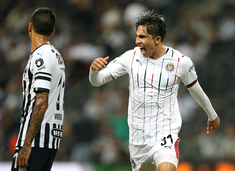 La goleada de Chivas a Rayados en imágenes