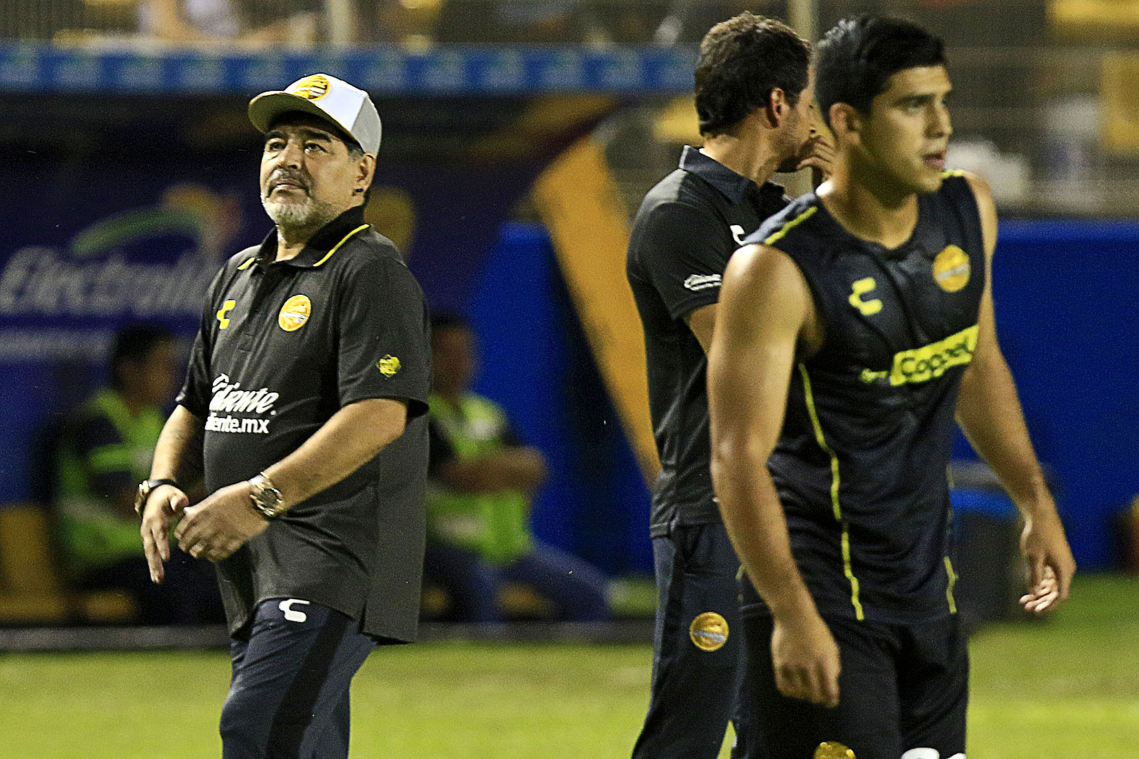Maradona comenzó su aventura como DT en México
