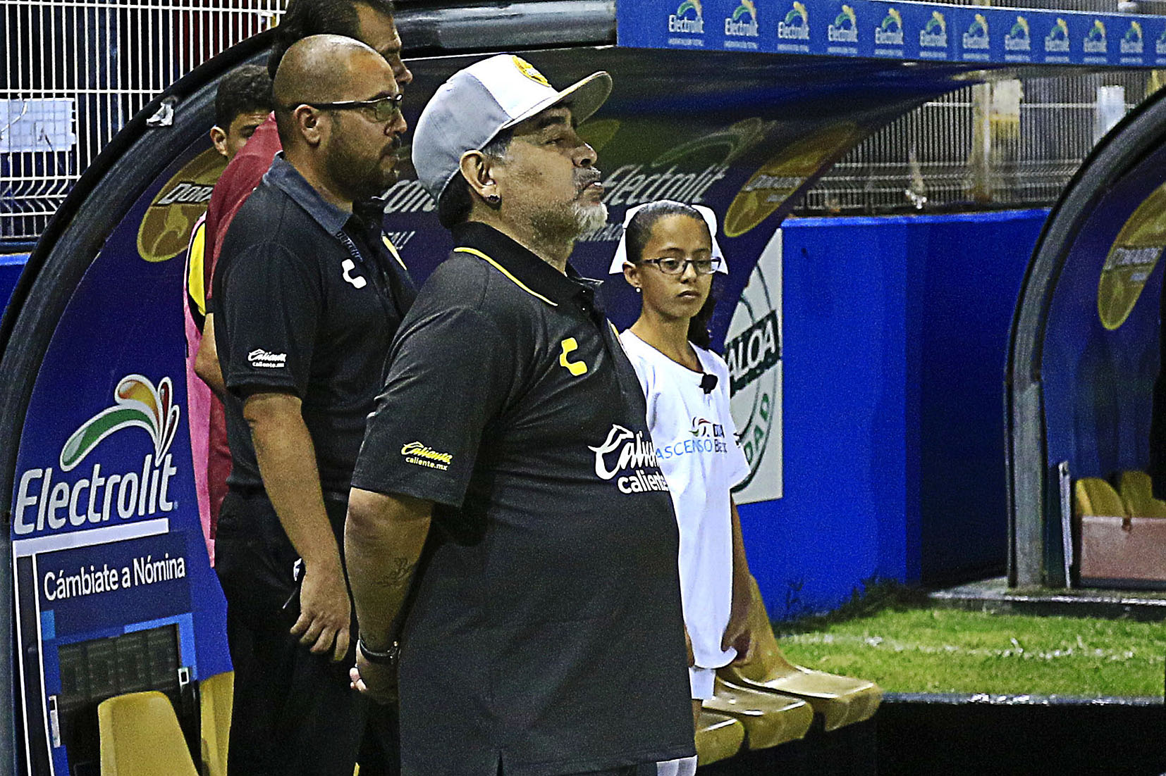 Maradona comenzó su aventura como DT en México