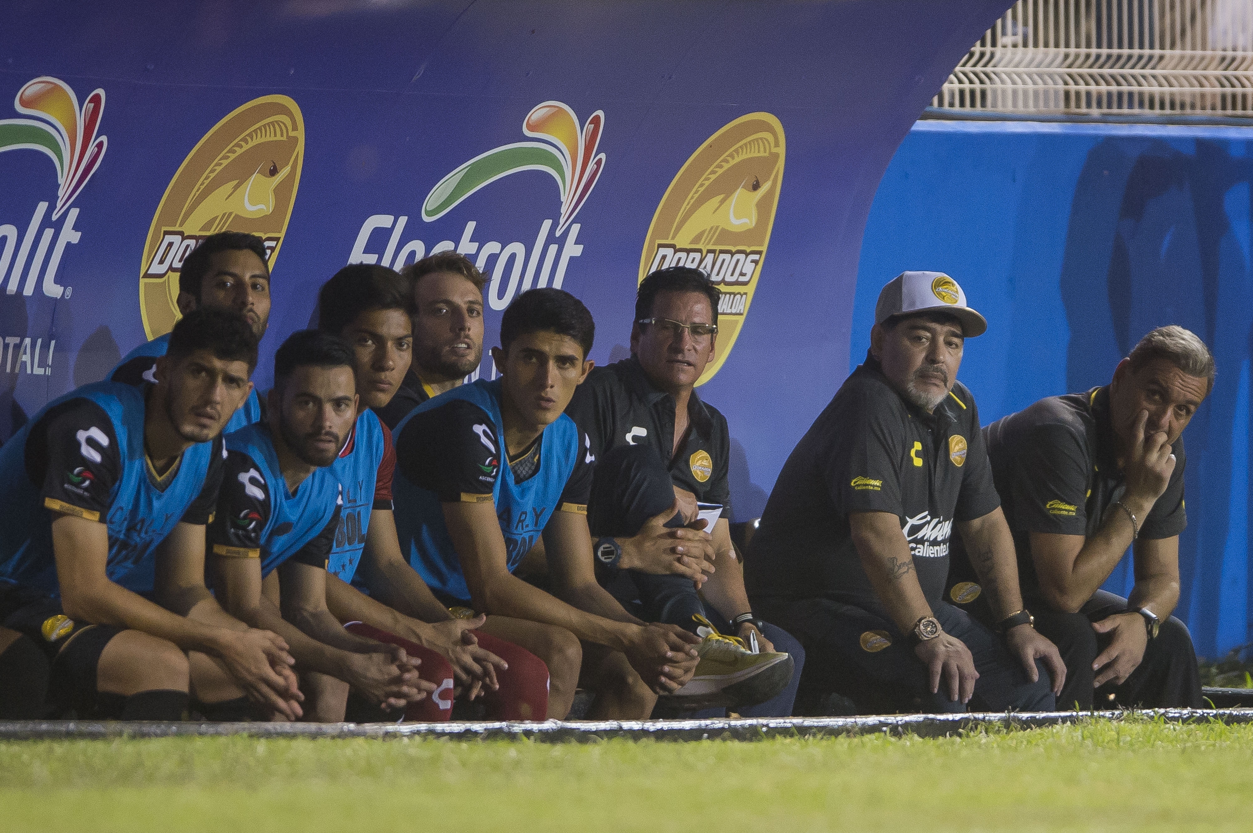 Maradona comenzó su aventura como DT en México