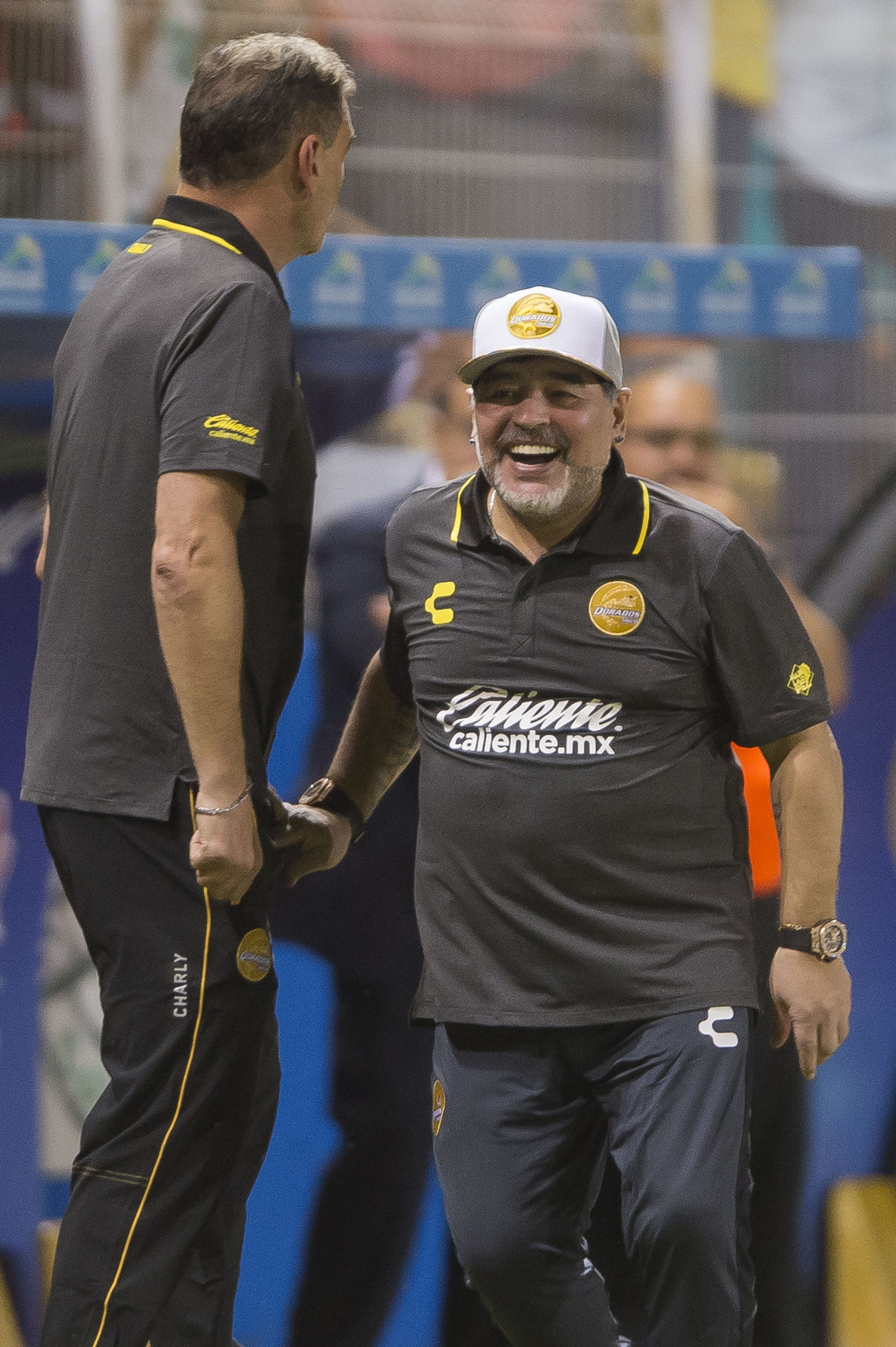 Maradona comenzó su aventura como DT en México