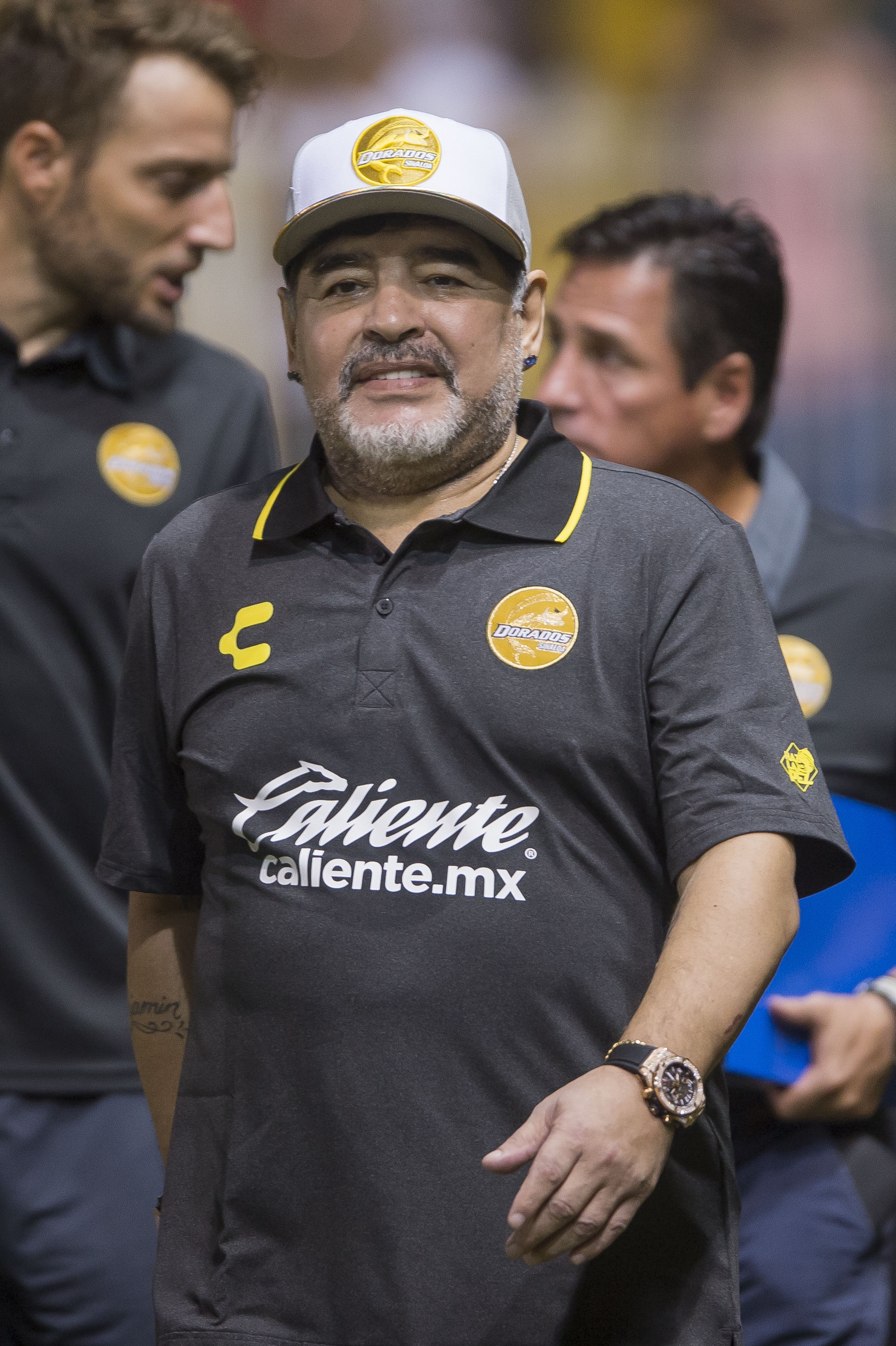 Maradona comenzó su aventura como DT en México